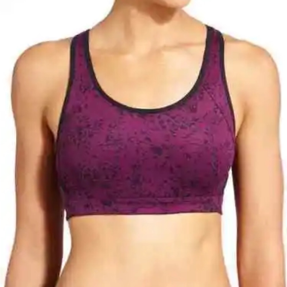 Athleta Floral Garden Double Dare Sports Bra